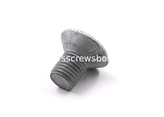 الدرجة 4.8 DIN604 مسطحة Countersunk نيب بولت SAE1008 المادة غلي الساخن المزود
