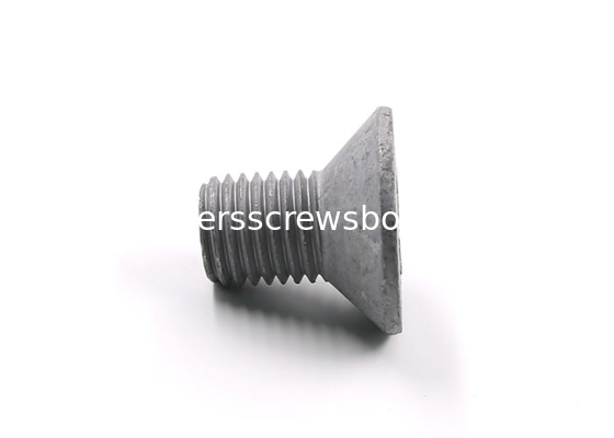 الدرجة 4.8 DIN604 مسطحة Countersunk نيب بولت SAE1008 المادة غلي الساخن المزود